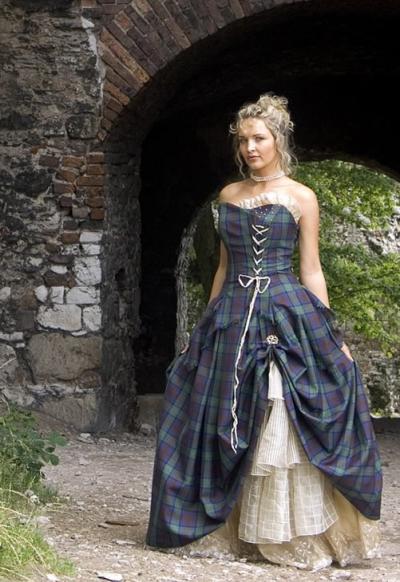 Scottish Tartan Dress